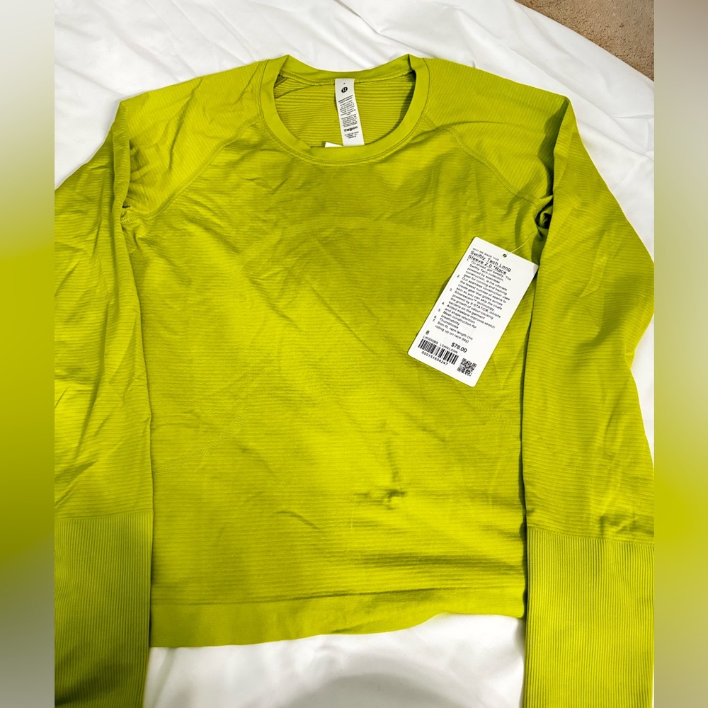 Lululemon Swiftly tech 2.0 Long sleeve race length top